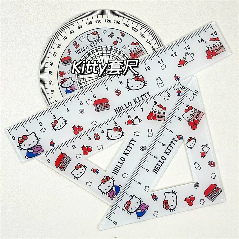 Hello Kitty Ruler Set 4