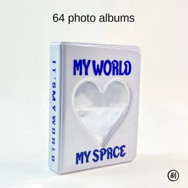 Mini Album Photo 64 pochettes Album De dessin animé porte-carte Photo livre recueillir Kpop Album De Fotos Kpop classeur De carte Photo 2
