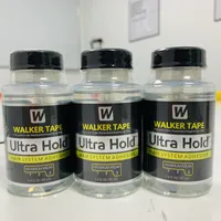Wholesale Walker Tape Ultra Hold Lace Wig Glue Waterproof Transparent Lace Adhesive for Hair Replacement Brush-on Glue 1