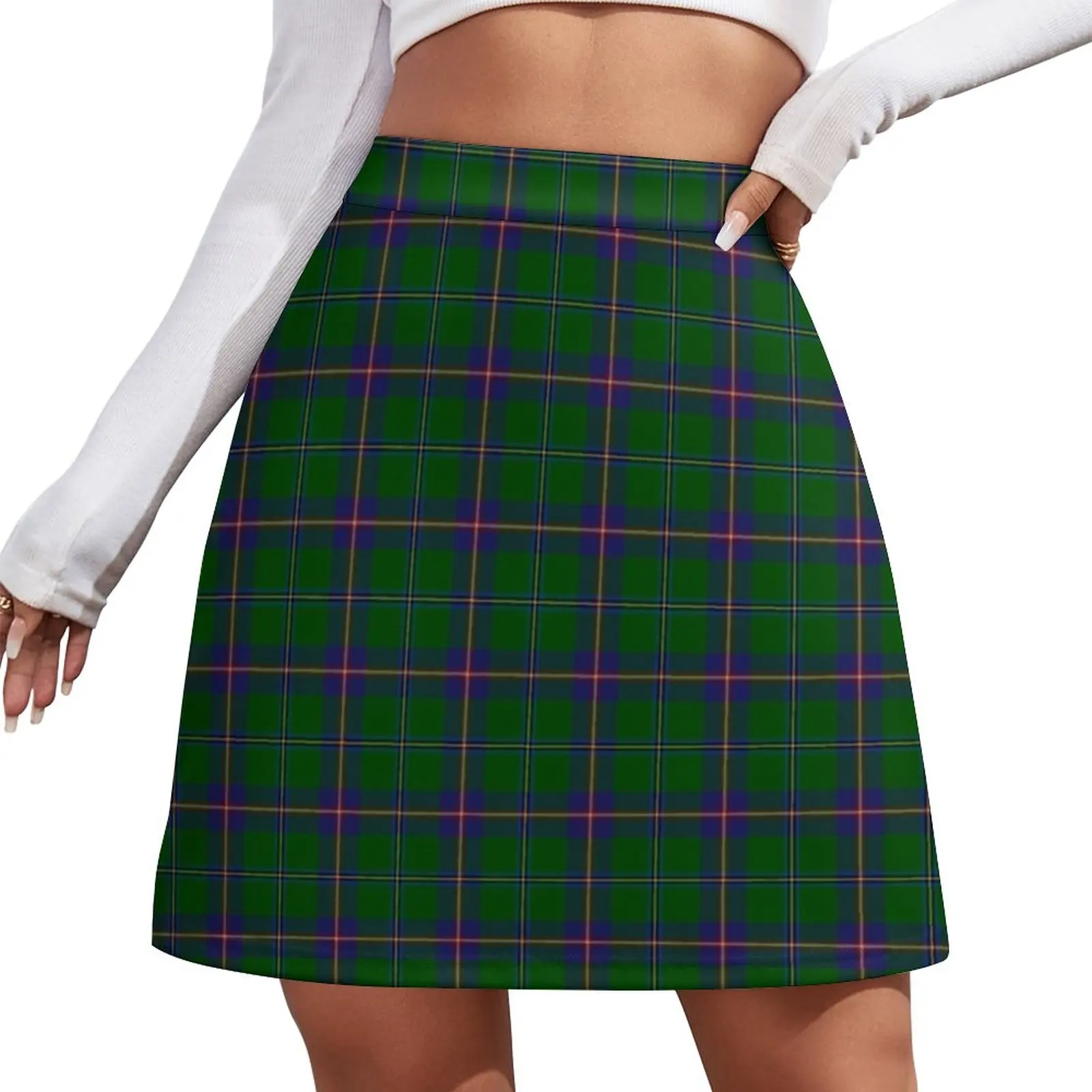 Washington State Tartan Mini Skirt korean skirt dress dresses summer woman 2023