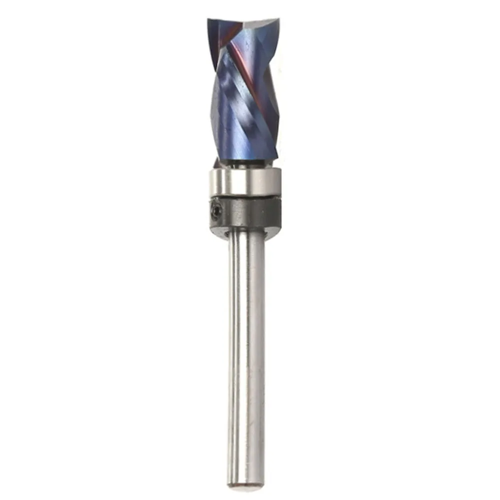 

1pc 1/4''Shank CNC Router Bit Compression Flush Trim Cutter Cut Milling Cutter End Mill Carbide Milling Cutters For Wood Tool