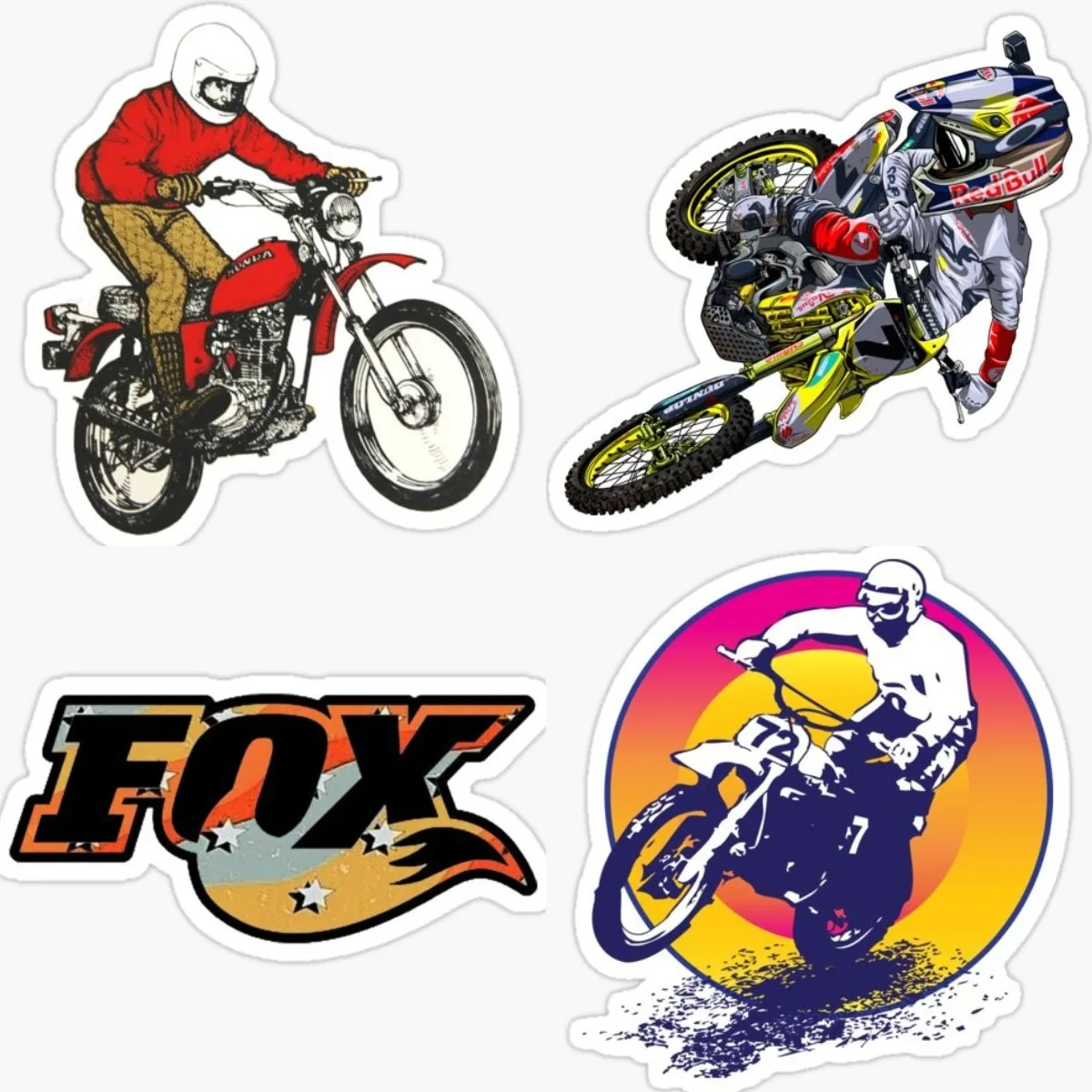 

BMX Skeleton Sticker Bike Freestyle Street Park Racing Stunt Motocross Wheels Decal for Car Bumper Truck Windows, Cars,