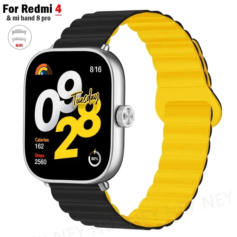 Magnetic Silicone Loop Watchbands - Sport Wristband Bracelet Accessories