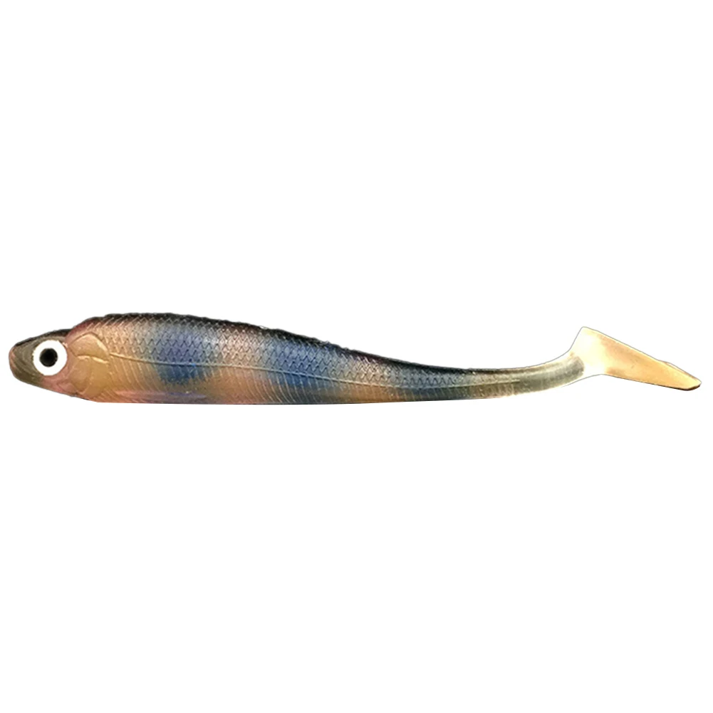 

1pc Silicone Soft Bait 9cm 5g Wobbler Tail Lure Minnow Soft Minou Silicone Bait Wobbler Carp Lures Worm Hook High Quality Hot