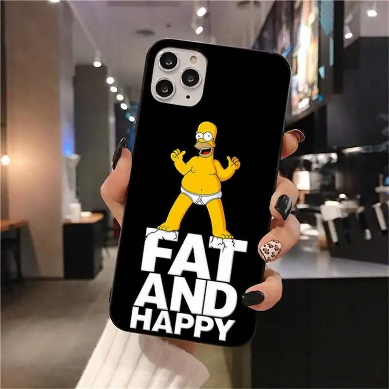 apple 13 pro max case Funny Cartoon Homer Simpson Family Phone Case For iphone 13 12 11 Pro Mini XS Max 8 7 Plus X SE 2020 XR cover 13 pro max case iPhone 13 Pro Max
