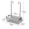 Convenient Toilet Shower Rack with No Drilling Installation  Bathroom Storage Basket for Shower Room and Bath Products 5