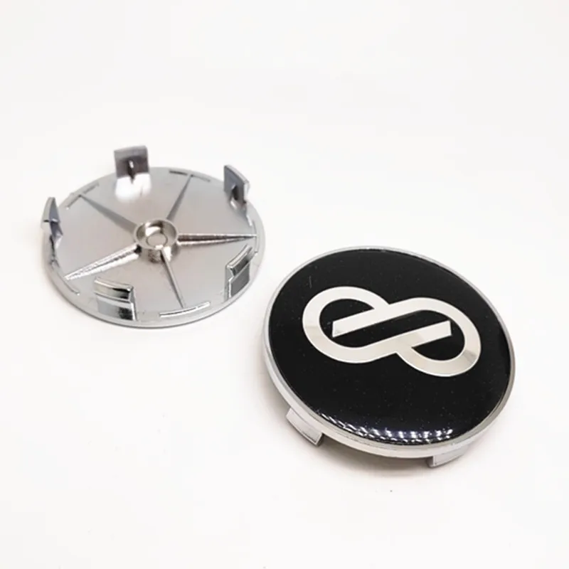 4pcs 68mm 64mm For ENKEI Car Wheel Hub Center Dust-proof Cap Covers 65mm Badge Stickers