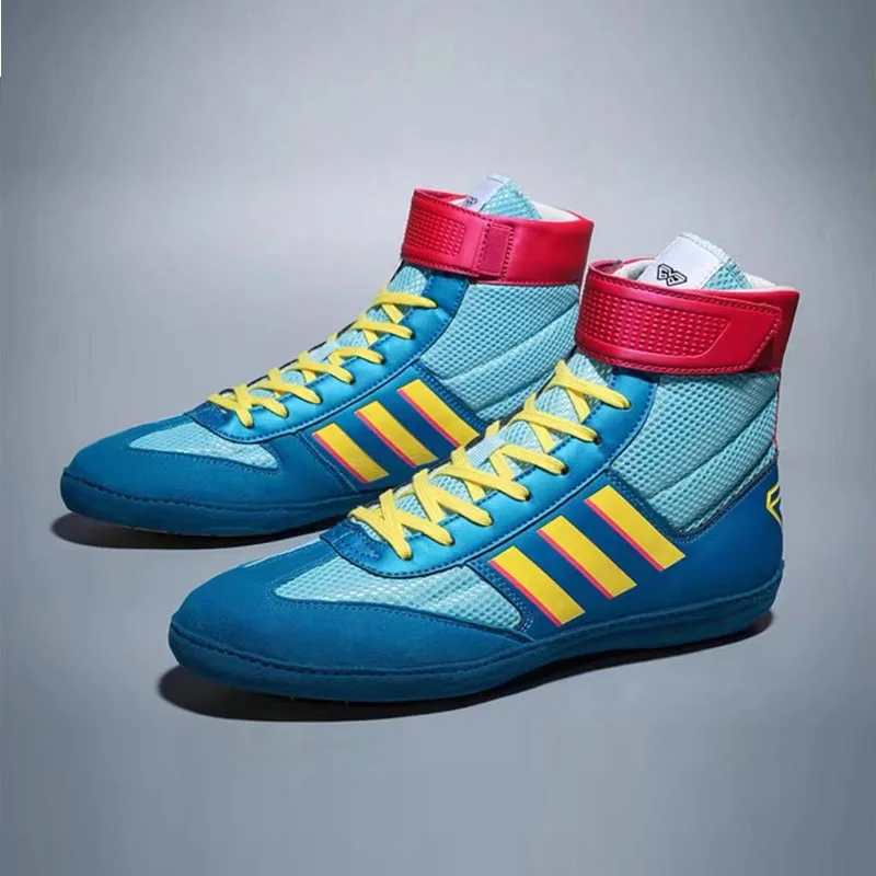 Men Professional Wrestling Shoes Training Gear Original Boxing Shoes Non-Slip Sneakers Women Indoor Breathable Wrestling Boots