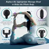 Fascial Massage Gun Electric Percussive Therapy Massager Body Relaxation With 4 Replaceable Head Can Muscle Recovery Gift Giving 5