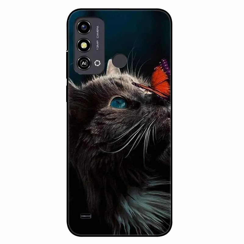 Fashion Silicone Back Cover - TPU Soft Protective Case with Animal Design
