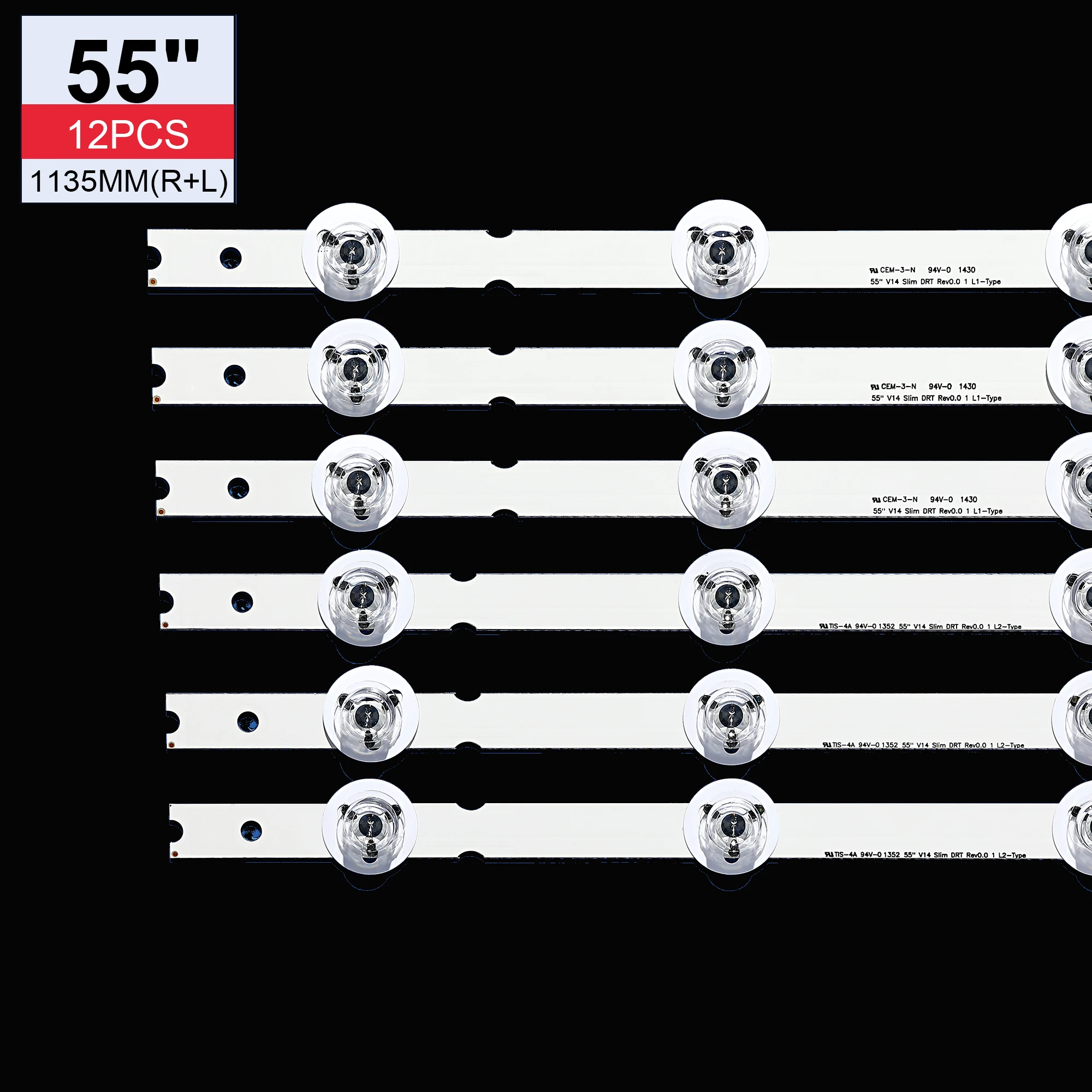 12pcs-LED-Backlight-Strip-for-LG-55LB677V-55LB670V-55LB679V-55LB690V ...