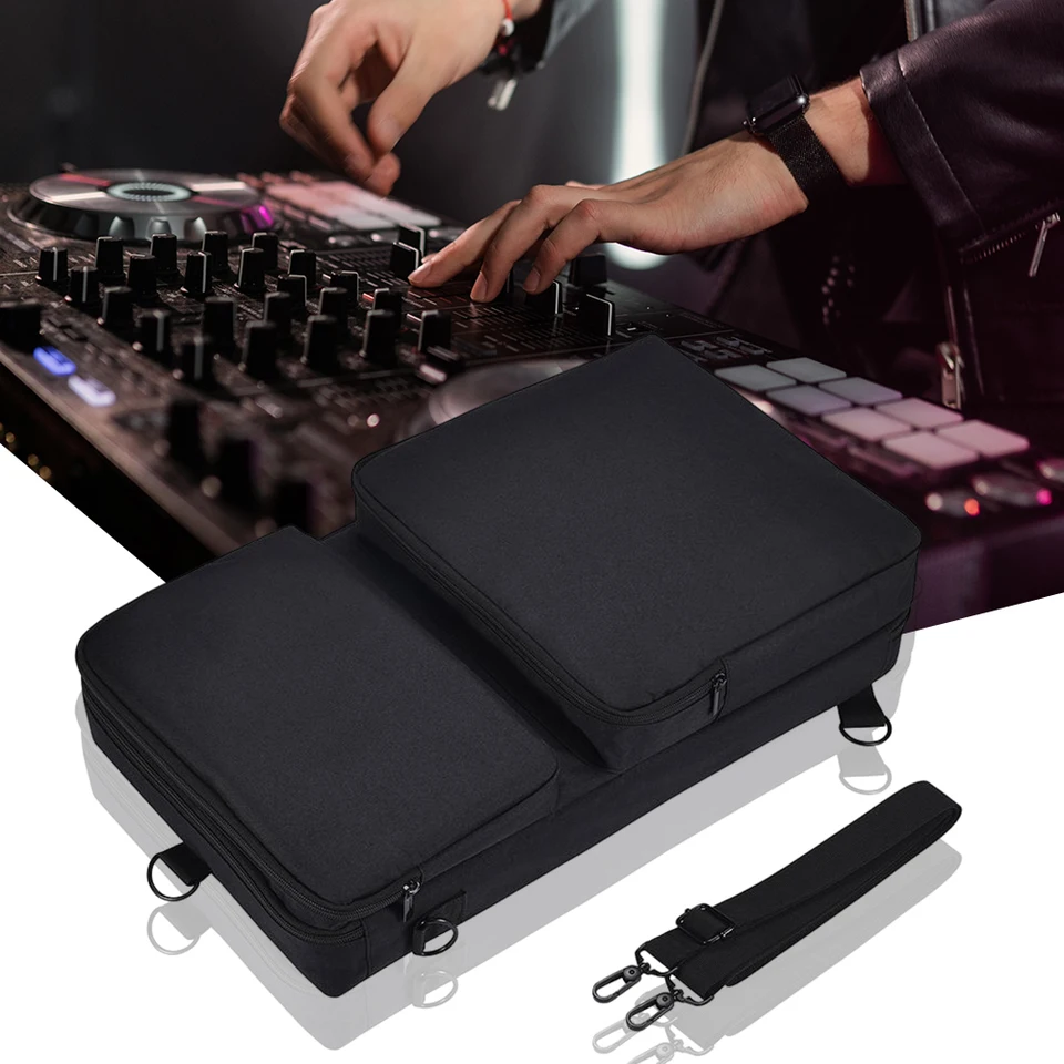 Portable DJ Controller Protective Storage Case With Strap