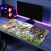 Bilibili M-Miyazaki Hayao F-Family G-Ghibli For Computer Game Big Keyboard Office Large Mouse Mat Pad Anti-slip Rubber PC Mice 3