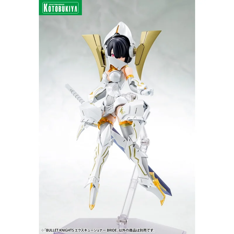 

Original Kotobukiya Megami Device 13.1 KP634 Bullet Knights Executioner Bride 15cm Mobile Suit Girl Anime Figure Assembly Model