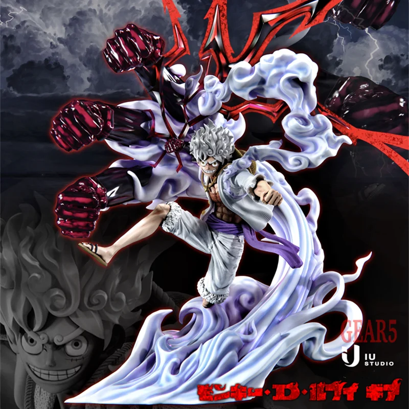 30cm One Piece Luffy Gear 5 Anime Figure Nika Joyboy PVC Action