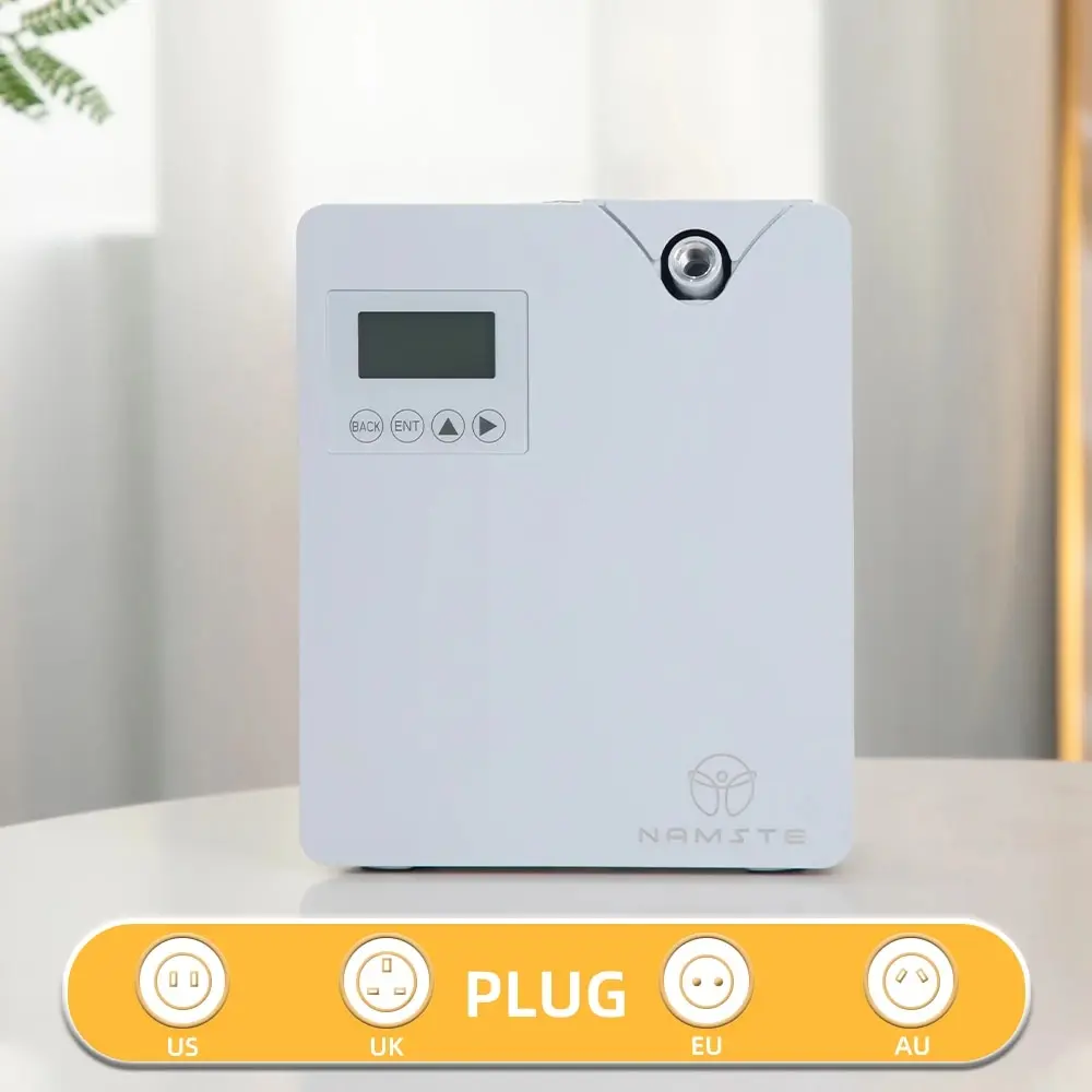 NAMSTE 아로마 오일 디퓨저 벽 마운트 HVAC 향기 기계 디퓨저, 스마트 앱 제어, 호텔 가정용 전기 향기 장치