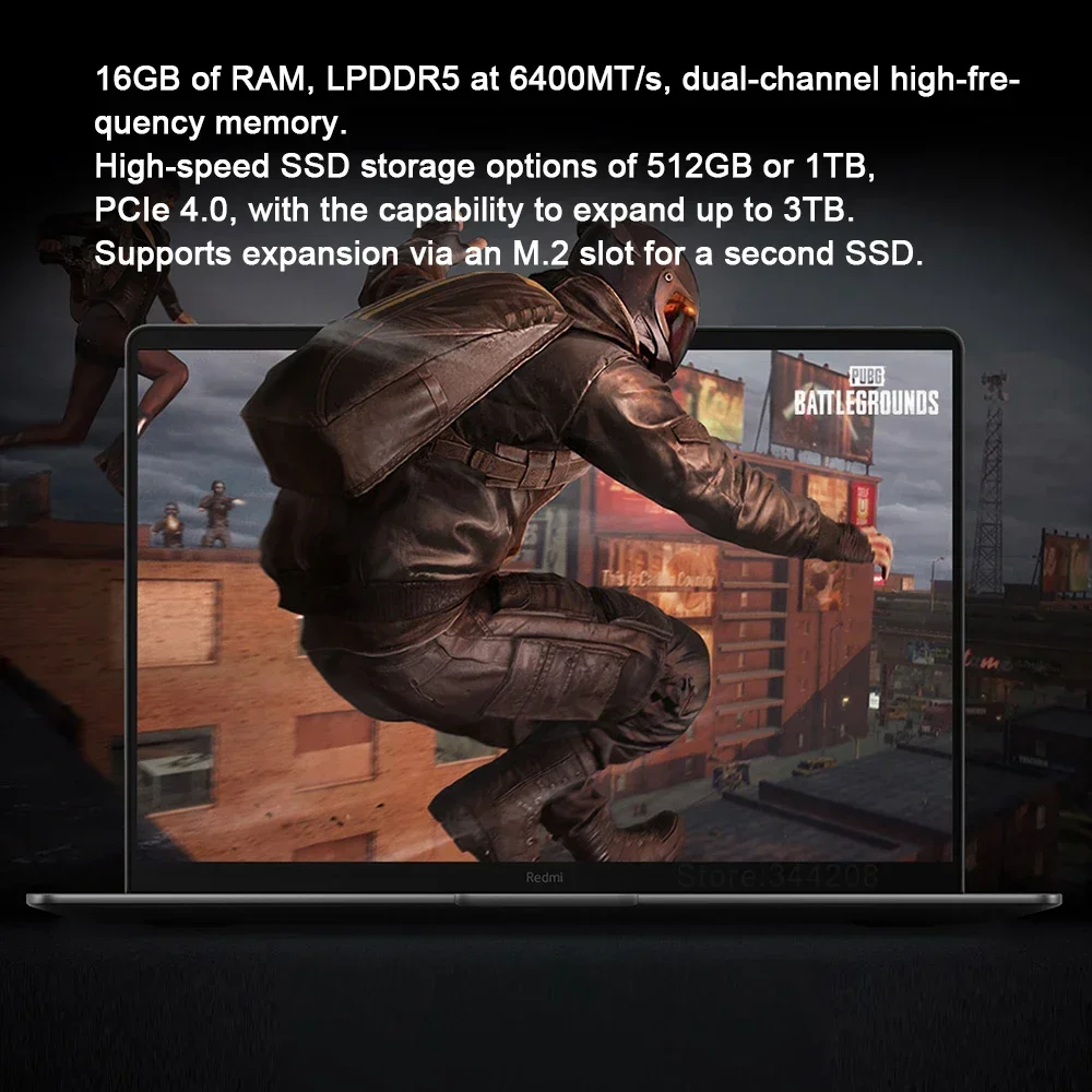 Xiaomi Laptop RedmiBook 14 Core i5-13420H Intel UHD Graphics 16GB LPDDR5 512GB/1T SSD 14-inch 60Hz IPS Screen Notebook PC New 5