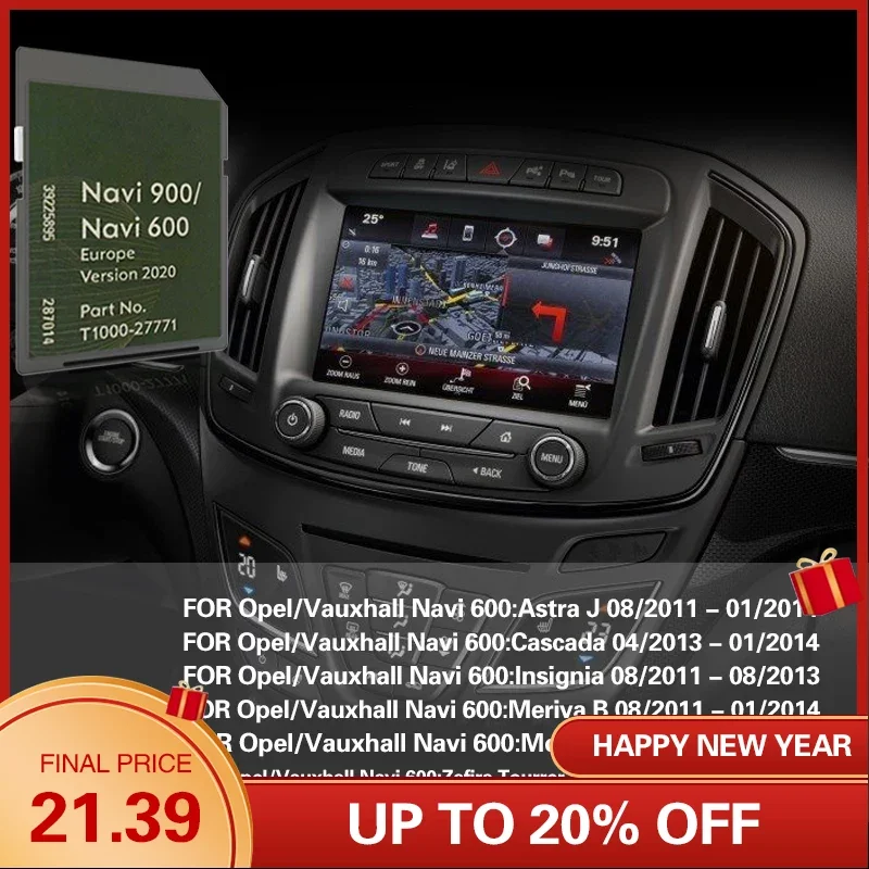 Carte 2020 Gps Europa Maroc Pour Chevrolet Orlando Sat Navi 600 900 Scheda Di Navigazione