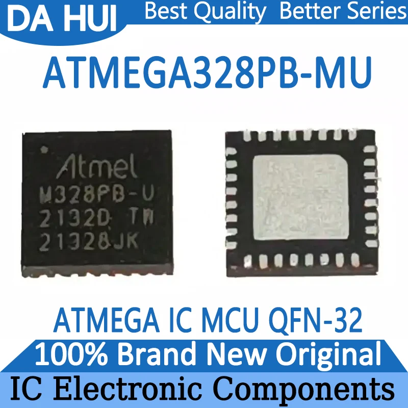 

ATMEGA328PB-MU ATMEGA328PB ATMEGA328P ATMEGA328 ATMEGA IC MCU Chip QFN-32 in Stock 100% New Origin