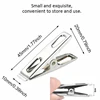 10/20Pcs Stainless Steel Clothes Pegs Washing Clips Household Sealing Clip Windproof Clips Hang Pins Metal Clips Clamps 6