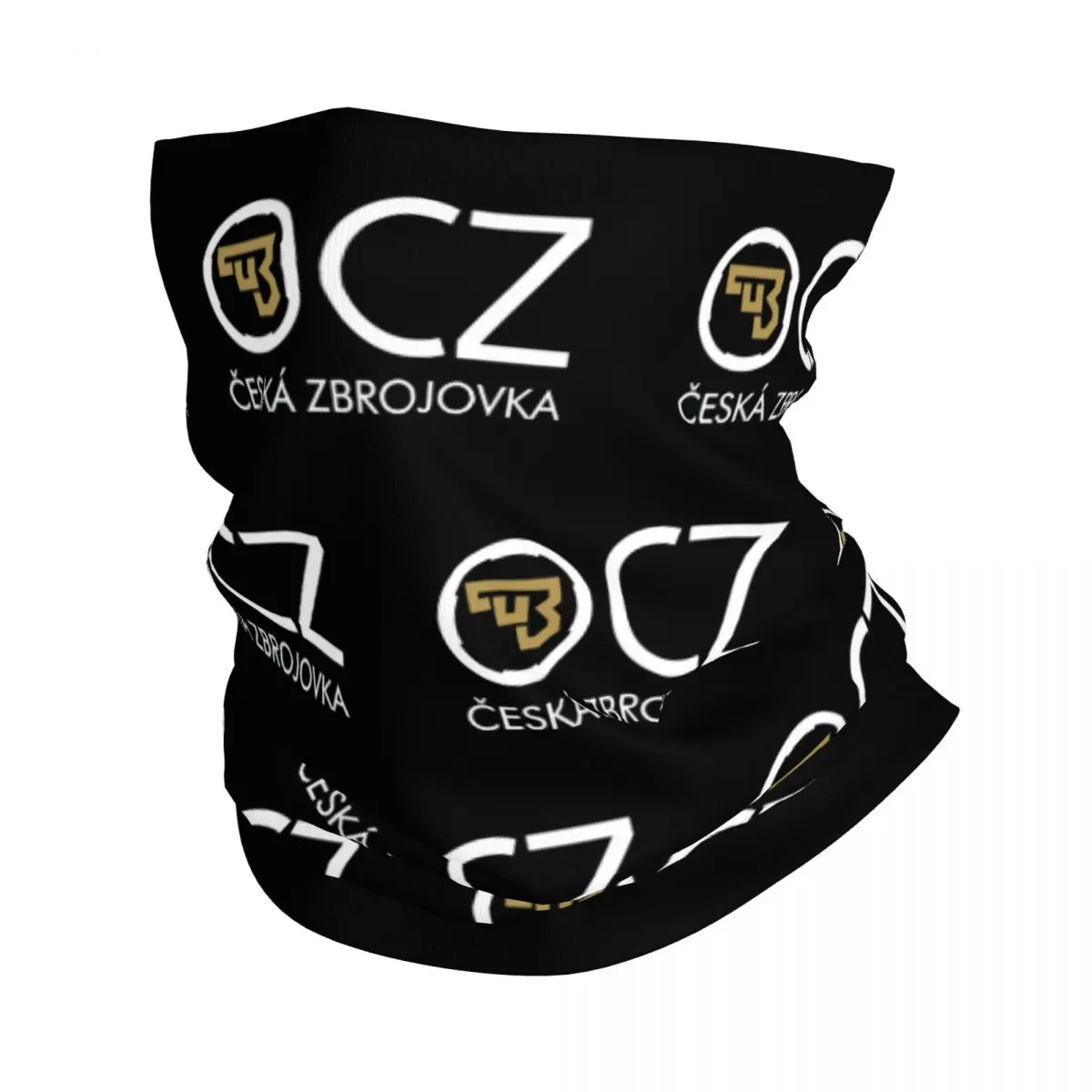 Ceska Zbrojovka CZ Firearms Bandana Neck Gaiter Printed Guns Balaclavas Mask Scarf Headband Hiking Men Women Adult Breathable