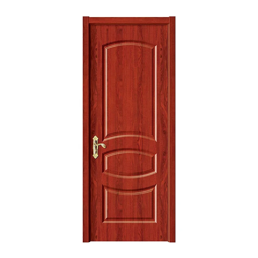 Hot Sales White Wooden Door Modern Interior Doors Single Wooden Door Design 3