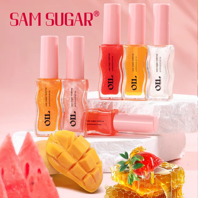 Fruit Honey Essence Lip Oil Sexy Plump Lip Jelly Strawberry Tinted Lip Liquid Waterproof Moisturize Oil Lipgloss Makeup Makeup 1