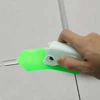 Outil de calfeutrage en silicone 9-en-1, spatule professionnelle pour l'épandage et le retrait de mastic de carrelage, de joint de fenêtre et de joint de carrelage 4