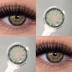 2 - Pack Best - Selling Green Grey Series Soft Contact Lenses - Fast Shipping (Siri 2.0 Green)