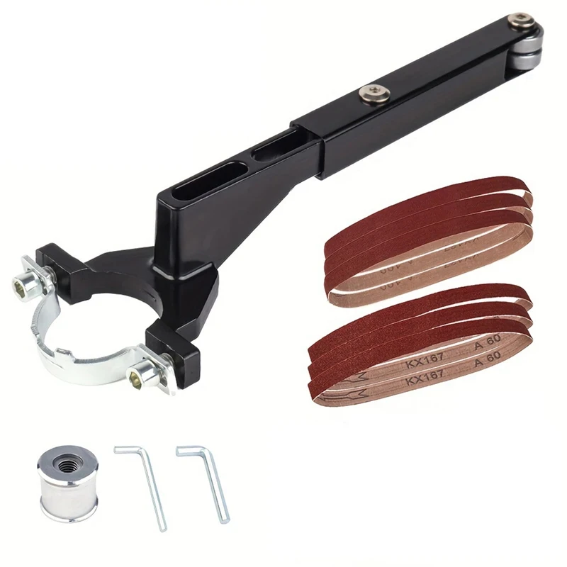 Grinder Mini Sander Multifunctional Cordless Polishing Machine Home Angle Grinder Modification Belt Sander Accessories Tools