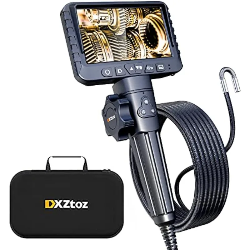 

Articulating Borescope, DXZtoz Sewer Camera with 0.33in Turnable Snake Camera