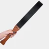 50CM PU Leather Horse Whip,Wooden Handle Riding Crop Party Flogger Horse Riding COW LEATHER Whip 1