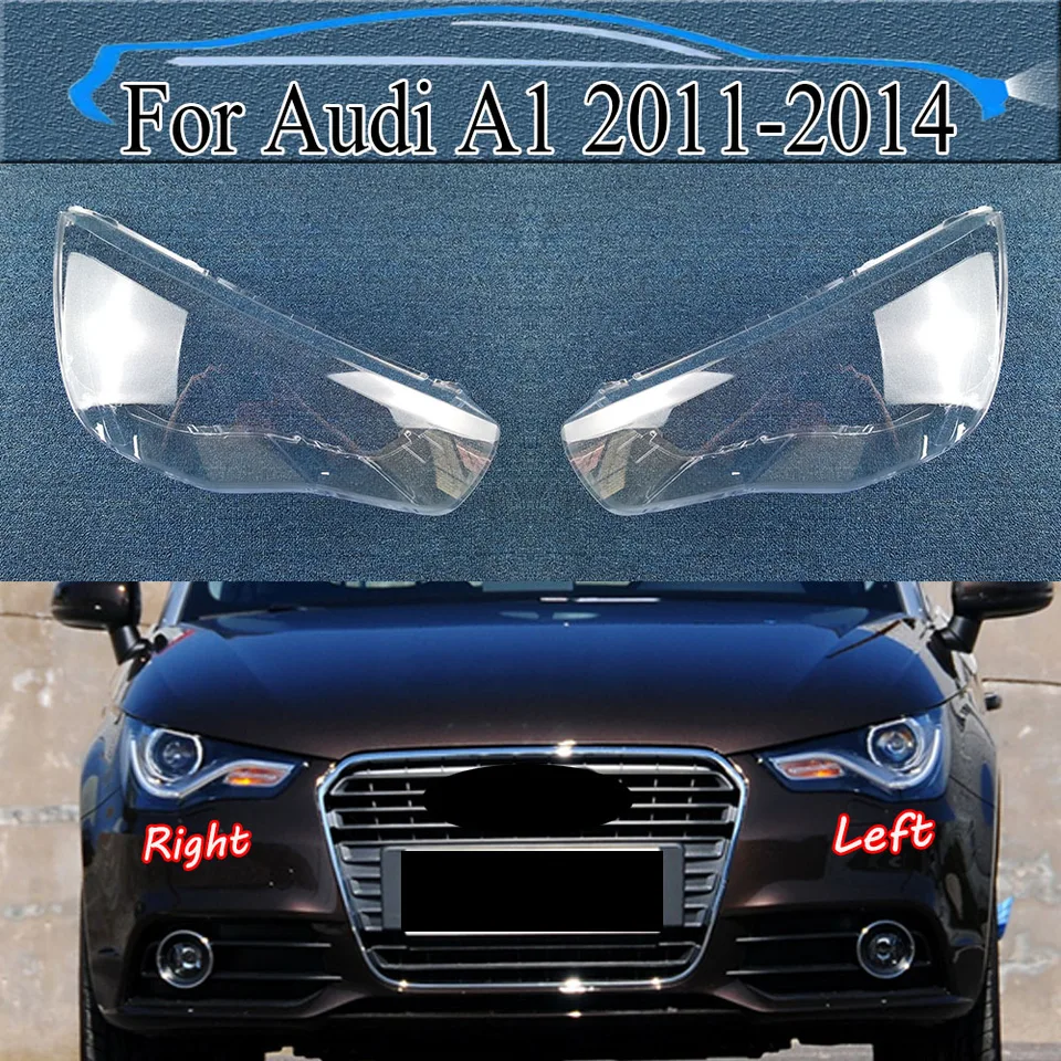 Auto Scheinwerfer Glas Für Audi A3 2008 2009 2010 2011 2012 Plexiglas  Scheinwerfer Shell Klar Faros Delanteros Lampe Auto Zubehör - AliExpress