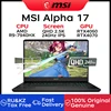 MSI Alpha 17 Gaming Laptop 17.3 Inch QHD 2.5K 240Hz IPS Screen Notebook AMD Ryzen R9-7940HX 16GB 1TB RTX4070 Gaming Computer PC 1