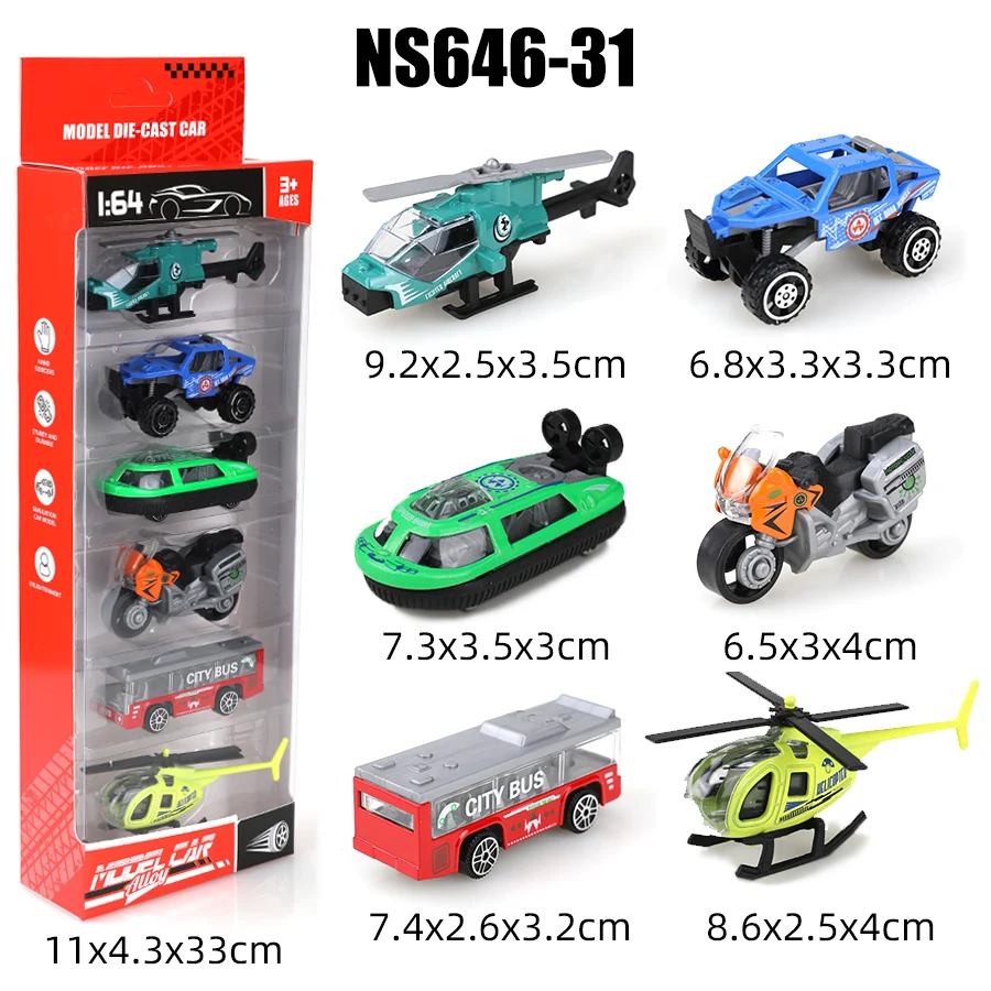 Mini Alloy Helicopter Ornament