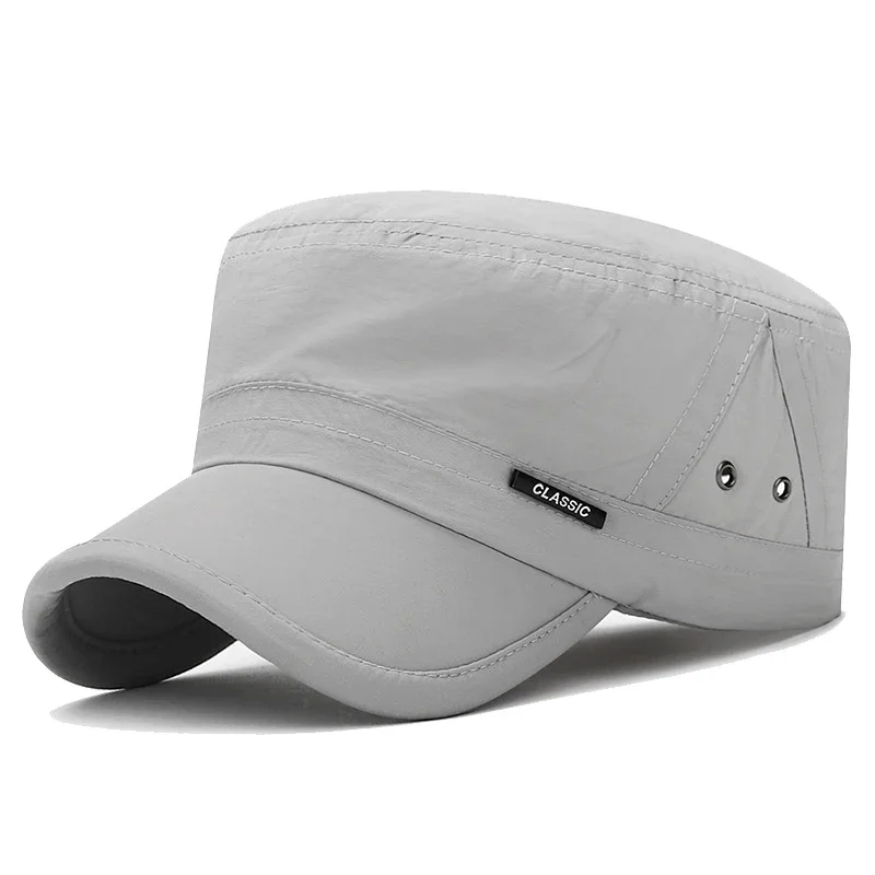 Flat Cap Mens and Womens Venting Holes