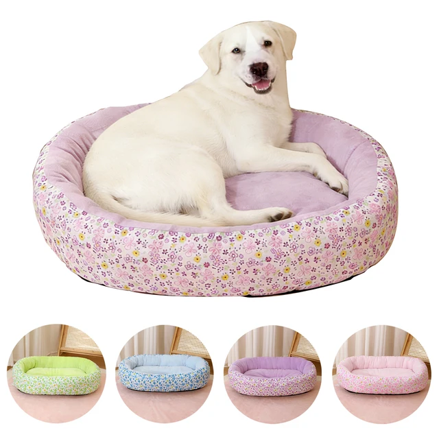 All Seasons Soft Flower Cute Small Cat Sofa Bed Comfortable Medium Dog Bed House Elastic Medium Cat Nest Kennel Accessories All Seasons Soft Flower Cute Small Cat Sofa Bed Comfortable Medium Dog Bed House Elastic Medium Cat Nest Kennel Accessories