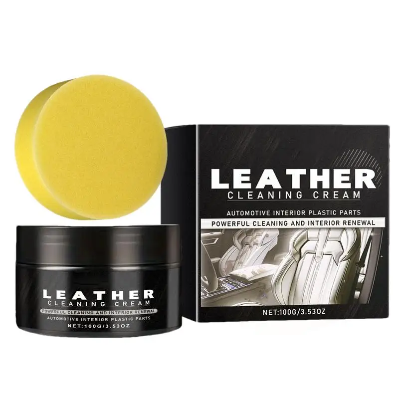 

Leather Conditioner Cream 100g Leather Care Balm Leather Conditioning Cream Leather Restorer Repair Balm For Furniture Car Seats