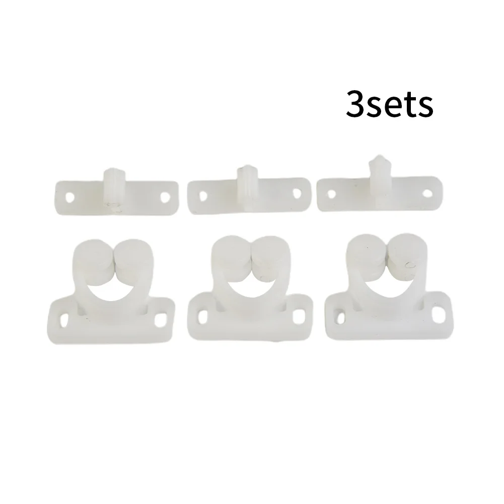 ABS Plastic Marine Boat Ball Catch Door Cupboard Spring Roller Latch Caravan Boat Home Furniture Cabinet Closet 3pcs