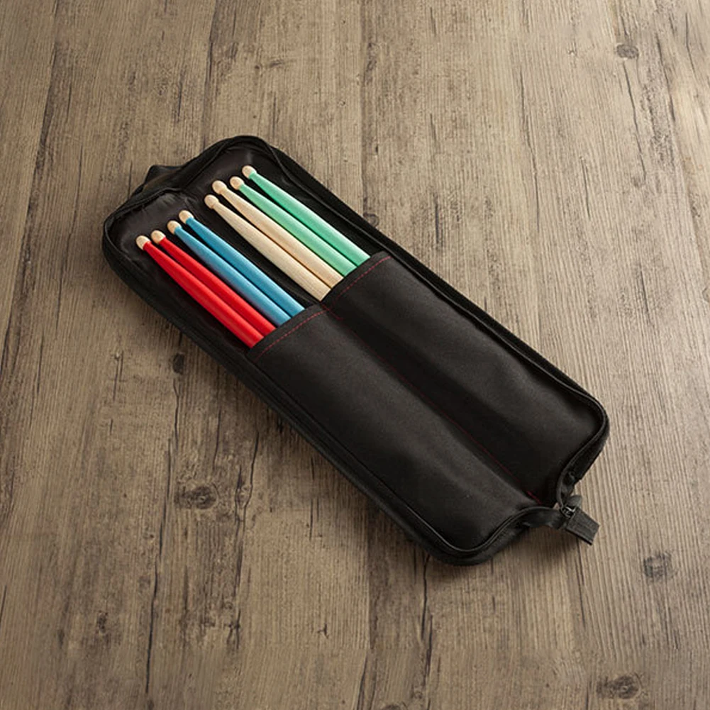 Portable Drumsticks Bag Drum Stick Storage Case Waterproof Percussion