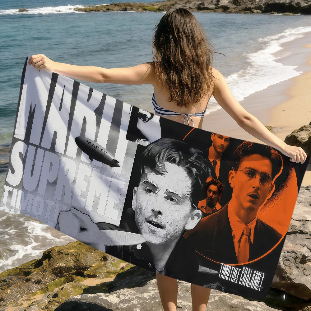 movie M-marty S-supreme cool art vintage Towel soft Beach Towels Trip Towel swim Summer Holiday Vacation bathing Pool Camp Gift