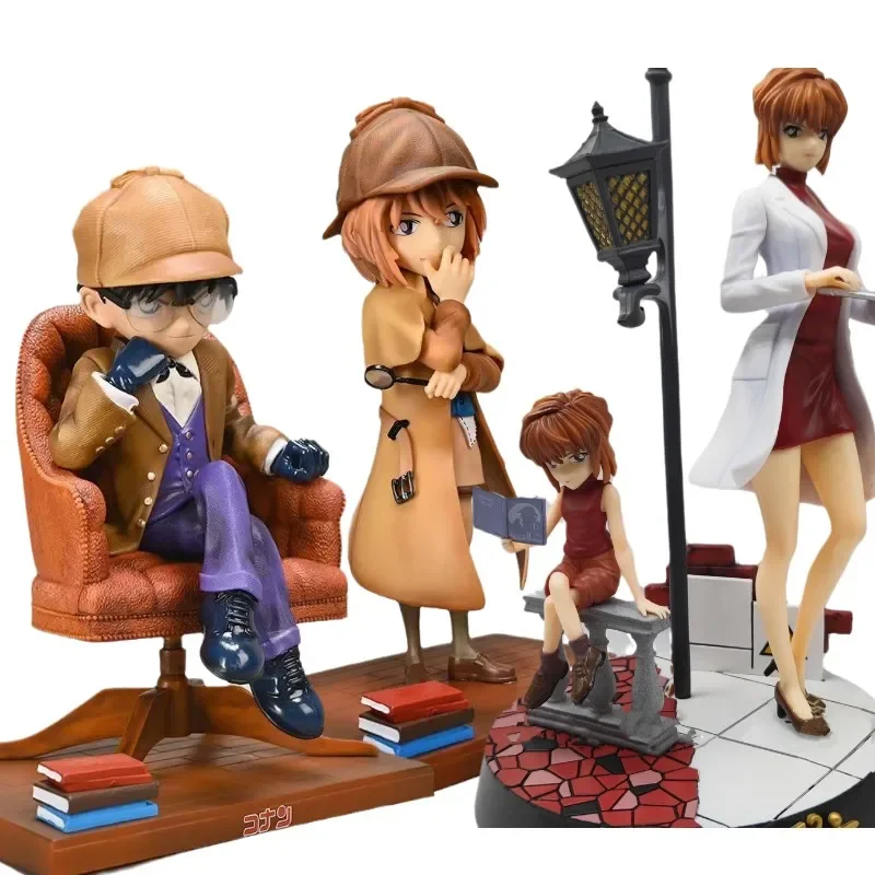 

Фигурка персонажа из аниме «Детектив Конан», ПВХ экшн-фигурка Конан, Коллекционная модель, кукла, игрушечная фигурка для детей, подарок на день рождения