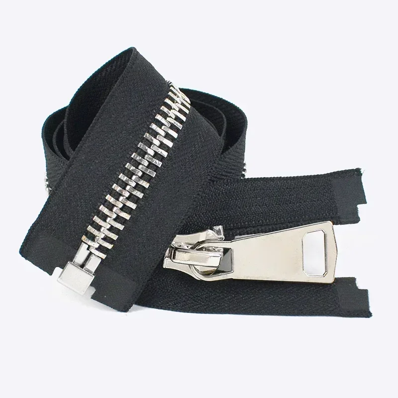 1/2Pc Meetee 10# Metal Large Zippers 70/80/90cm Open-end Zip