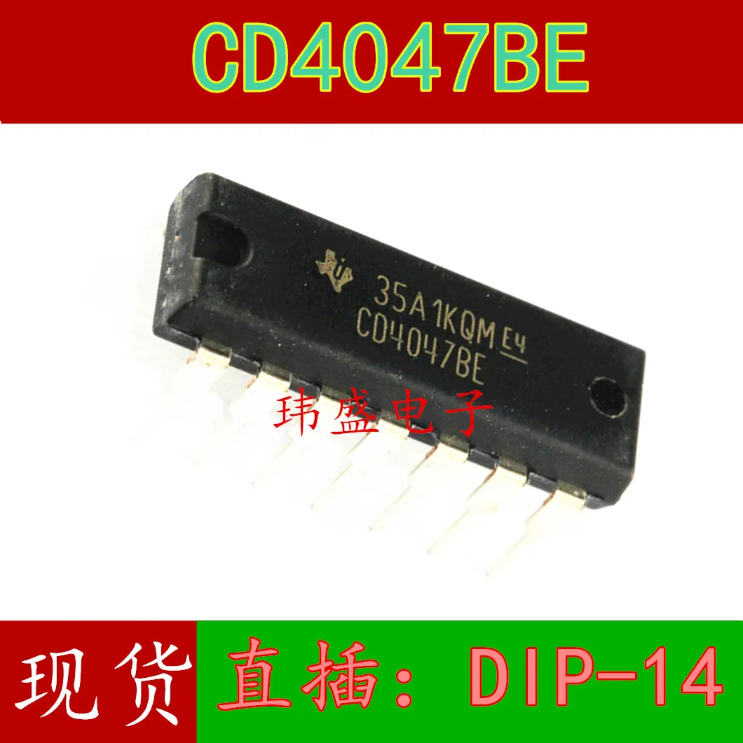 

10 шт.-CD4047BE CD4047 DIP-14