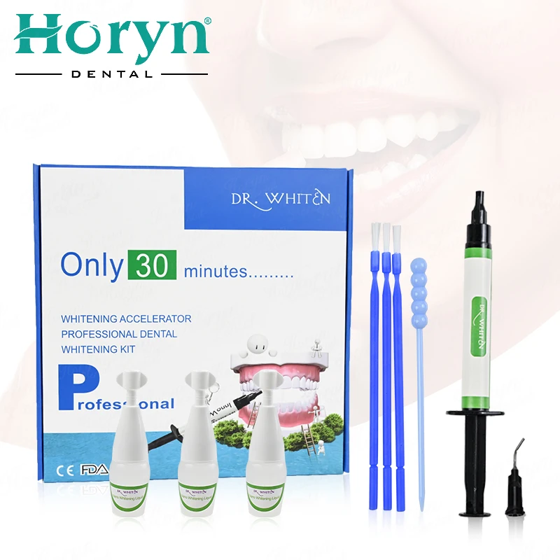 Teeth Whitening Kit Dental Whitening Kit 35% Hydrogen Peroxyde Whiten Teeth Bleach Gel Oral Care Quickly Remove Tooth Stains Whitening Clean