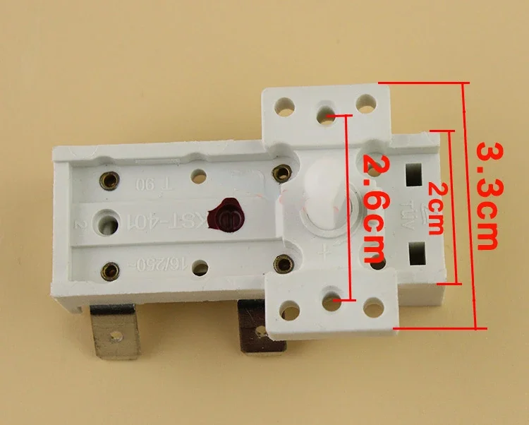 1PCS Electric heater oil heating accessories thermostat switch 16A