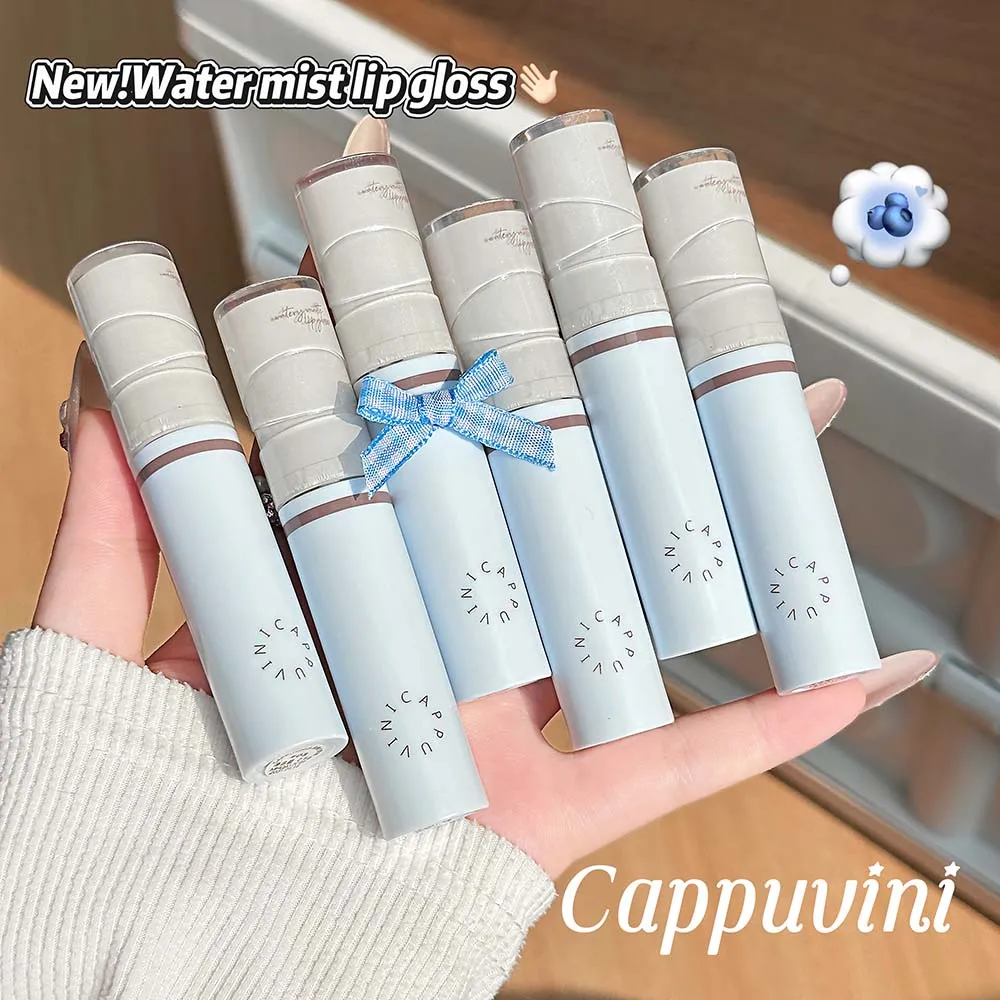 Hydrating Mirror Glossy Liquid Lipstick Reddish Brown Lip Tint_voghion.com