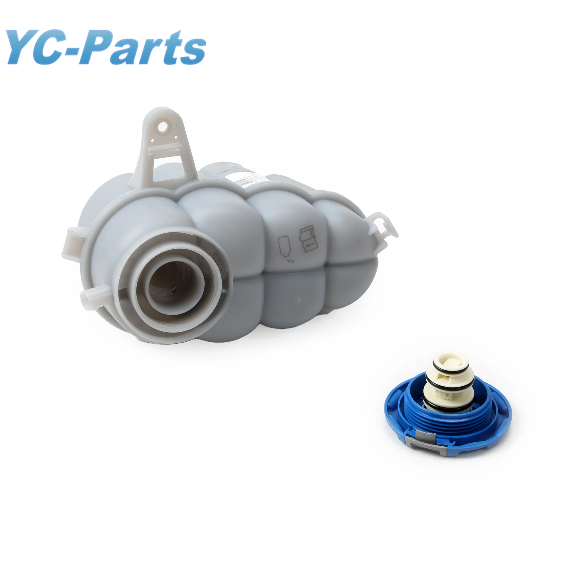 

Engine Cooling System Coolant Radiator Expansion Tank & Cover Kit for AUDI A4 B9 Allroad Avant A5 Sportback A6 C8 4M0121321J