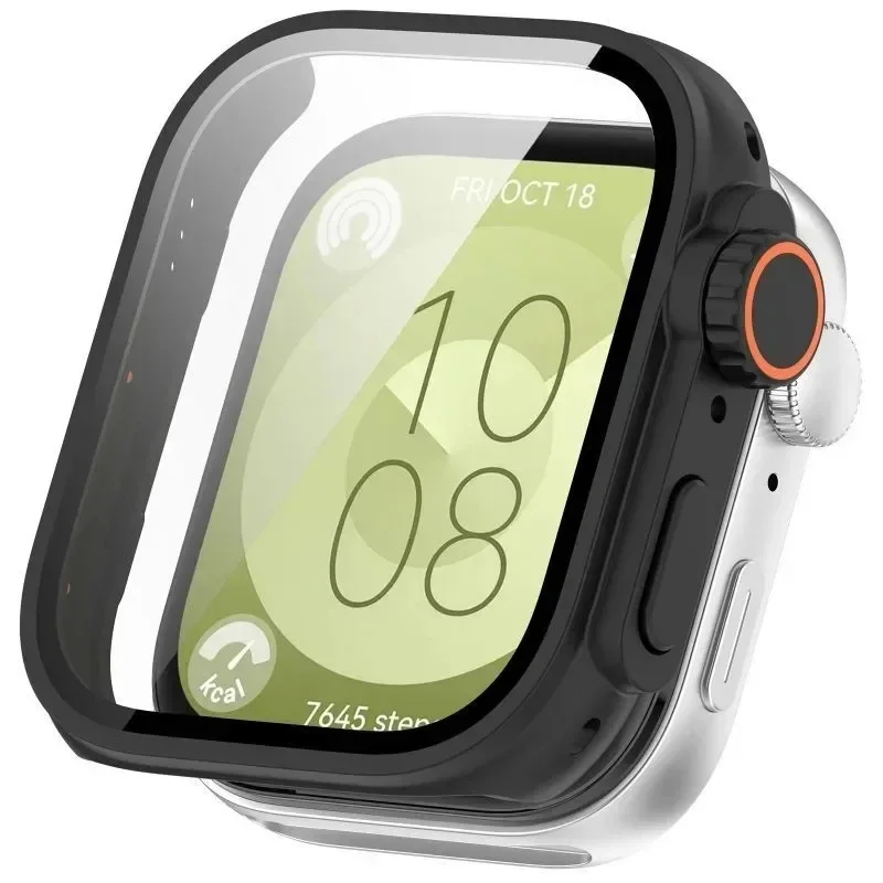 Ultra Case for Huawei Watch Fit - Enhanced Tempered Glass Screen Protector