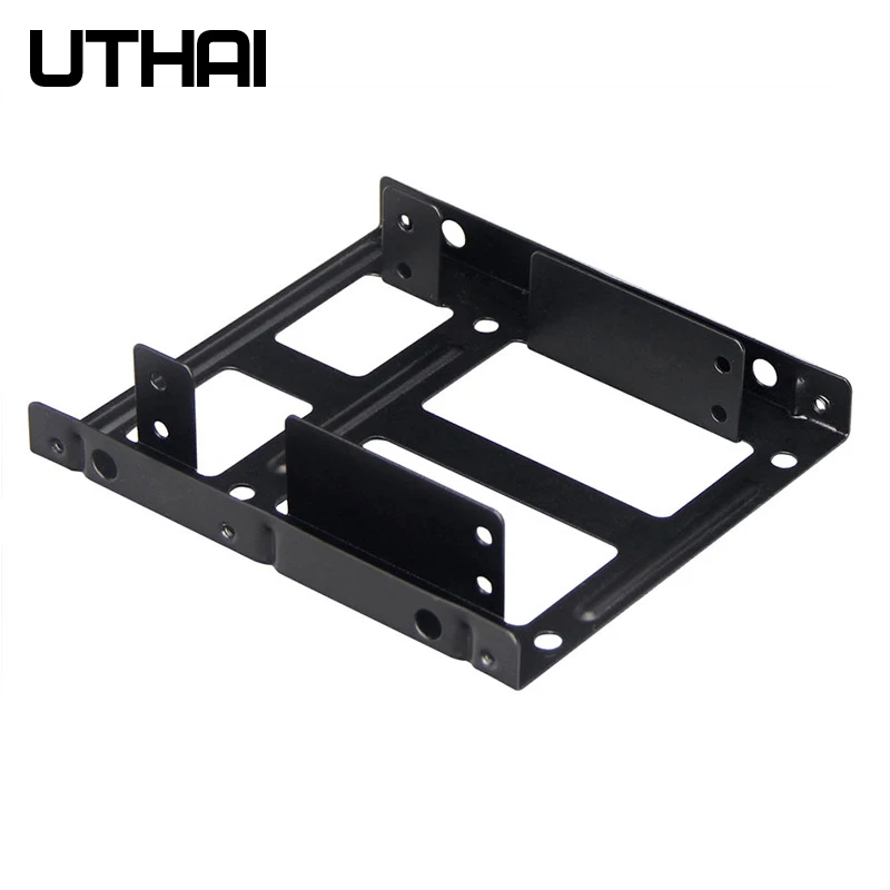 Uthai G16 Espessura Dupla-camada Disco Rígido Suporte 2.5 a 3.5 Polegada Disco Rígido Baía Notebook Portátil de Estado Sólido Suporte de Unidade Ssd - Imagem 3